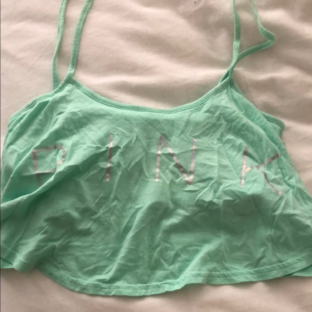 Mint Green PINK Victoria's Secret Women's Top
